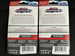Pokemon Scarlet & Violet: Paradox Rift 2 Blister Packs (Pineco and Sinistea) - Image 2