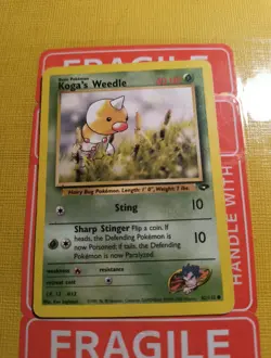 Koga's Weedle 82/132 Pokemon Gym Challenge - Image 1