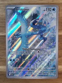 Pokemon TCG - S&V - Journey Together - Articuno 161/159 - Illustration Rare - NM - Image 1