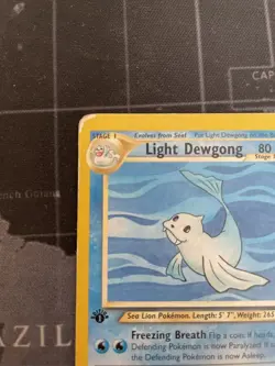 Pokemon TCG Light Dewgong 1st Edition Neo Destiny Uncommon 45/105 - Image 5