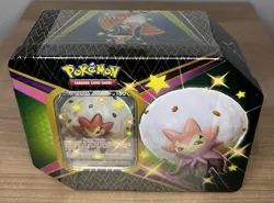 Pokemon Shining Fates Eldegoss V Tin - Sealed - Image 1