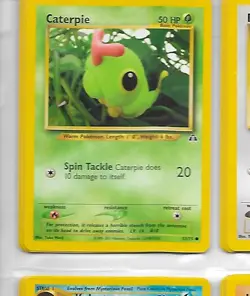 CATERPIE - 53/75 - Pokemon - Neo Discovery - NM - Image 1