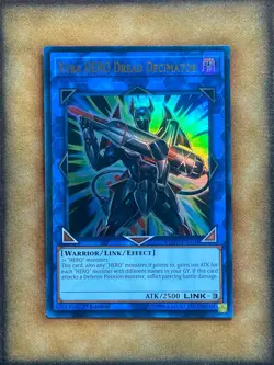 Yugioh Xtra HERO Dread Decimator LEHD-ENA00 Ultra Rare 1st Ed NM - Image 1
