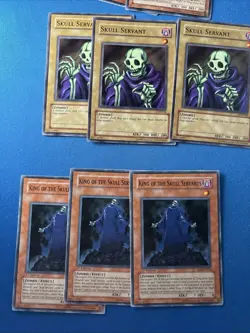 YUGIOH 3X KING OF THE SKULL SERVANTS TLM-EN032 COMMON 1st Ed + Wightmare - Image 3