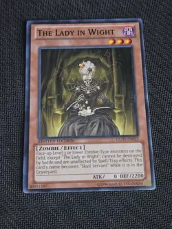 The Lady in Wight GLD5-EN022 Common Limited Edition NM Yugioh - Image 1