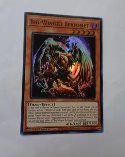 Big-Winged Berfomet DUNE-EN004 (Super Rare, 1st Edition, Near Mint / NM) Yugioh - Image 1
