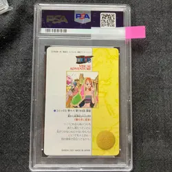 One Piece Card 【U.S./DDP】PSA8 Visual Adventure No 135 Carddass Nami - Image 4