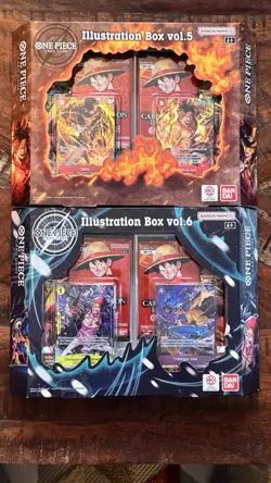 One Piece 13 OP-13 Illustration Box (IB-05) Vol.5 and Vol.6 - IN HAND - Image 1