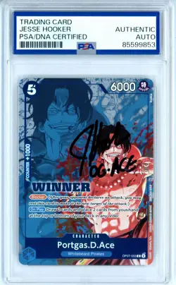 PSA Jesse Hooker Portgas.D.Ace (Winner Pack 2024 Oct.-Dec.) OP07-053 One Piece - Image 1