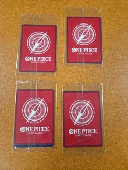 4x Girl One Piece TCG Release Event Promo Playset Azure Sea's Seven OP14-EB04 - Image 2