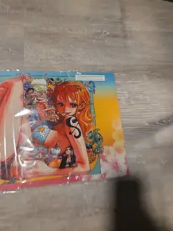 One Piece Official Playmat Nami + Usopp CARD Limited Edition Vol.3 ENGLISH NEW - Image 3