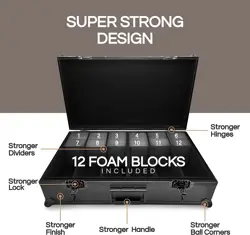 KingPSA Graded Card Storage Case - Safeguard 250+ Cards - Image 3