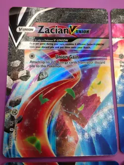 Zacian V-UNION [Set of 4 Cards] Pokemon Sword & Shield Standard Size Promo - Image 3