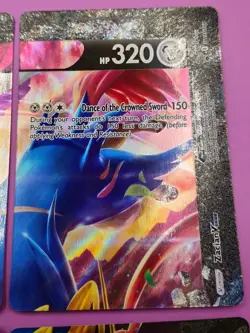 Zacian V-UNION [Set of 4 Cards] Pokemon Sword & Shield Standard Size Promo - Image 4