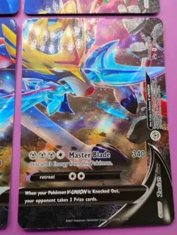 Zacian V-UNION [Set of 4 Cards] Pokemon Sword & Shield Standard Size Promo - Image 5