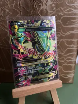Pokemon TCG M Rayquaza EX 105 Full Art Ultra Rare Card XY Roaring Skies LP - Image 3