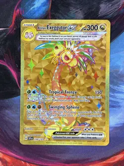 Pokemon TCG Alolan Exeggutor EX 248/191SV08: Surging Sparks Holo Card NM - Image 1