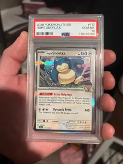 Hop's Snorlax 117/159 Sv09: Journey Together Holo PSA 10 Graded Card - Image 1