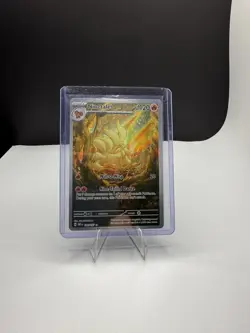 Pokemon TCG Obsidian Flames Ninetails Illustration Rare Holo Card 199/197 NM - Image 1