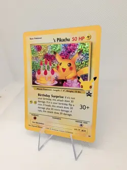 Pokemon ______'s Pikachu Celebrations Classic Collection Holo Promo Card 24/53 - Image 3