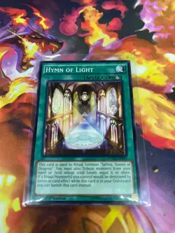 Hymn Of Light DUEA-EN063 Yu-Gi-Oh! Card Light Play 1st Edition - Image 3