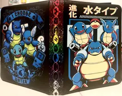 Pokemon TCG Squirtle Family 900 Slot Binder Album Game Card Collectors AuStock - Image 1