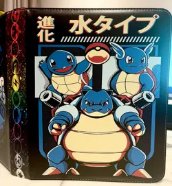 Pokemon TCG Squirtle Family 900 Slot Binder Album Game Card Collectors AuStock - Image 3