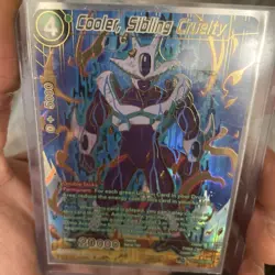 Cooler sibling cruelty bt17-068 spr psa bgs cgc dragon ball super card game set - Image 2