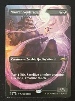 1x MTG Warren Soultrader (Borderless) - Modern Horizons 3 (MH3) #332 - Magic - Image 1