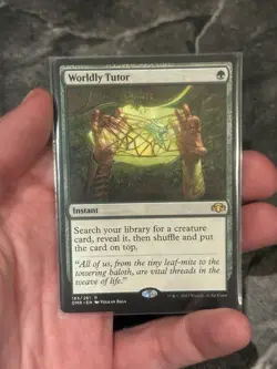Worldly Tutor Dominaria Remastered Regular - Image 1