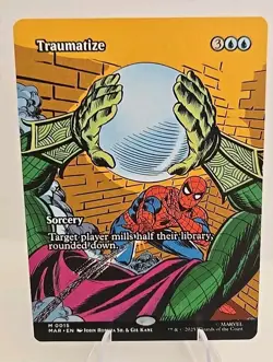 Traumatize (Borderless) MTG Marvel Universe Eternal-Legal Regular - Image 1