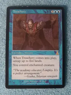 Treachery Urza's Destiny LP MTG - Image 1