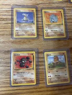 Vintage Pokemon Binder Collection Base Set NM-HP Condition 1999 WOTC TCG Lot #10 - Image 4