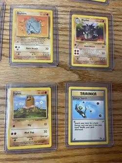 Vintage Pokemon Binder Collection Base Set NM-HP Condition 1999 WOTC TCG Lot #10 - Image 5