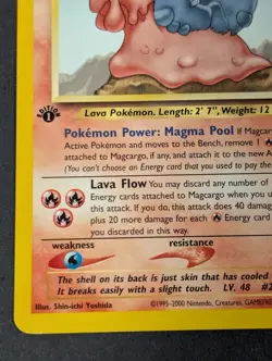 Pokemon TCG Magcargo Neo Revelation 33/64 Regular 1st Edition Uncommon NM Wotc - Image 5
