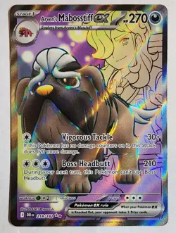 Arven's Mabosstiff Ex SIR - DRI - 218 - Pokemon TCG - US SELLER - Image 1