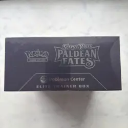 Pokemon TCG Paldean Fates Pokemon Center Elite Trainer Box ETB |IN HAND | SEALED - Image 4