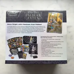 Pokemon TCG Paldean Fates Pokemon Center Elite Trainer Box ETB |IN HAND | SEALED - Image 5
