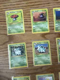 Vintage Pokemon Binder Collection Base Set NM-HP Condition 1999 WOTC TCG Lot #9 - Image 2