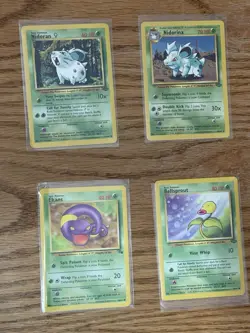Vintage Pokemon Binder Collection Base Set NM-HP Condition 1999 WOTC TCG Lot #9 - Image 4