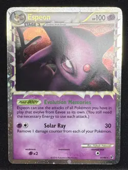Pokemon Undaunted Prime Espeon 81/90 Ultra Rare - Image 2