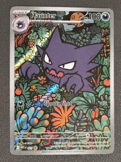 Phantasmal Flames Haunter Black Star Promo #27 Illustration Rare Full Art - Image 1