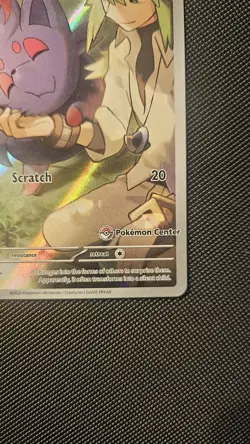 N's Zorua 189 | Pokemon Center Stamped Promo | Journey Together | SVP 189 - Image 3