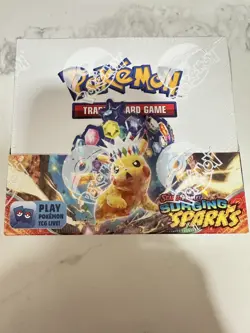 NEW Pokemon Scarlet & Violet Surging Sparks Booster Box 36 Packs(Sealed) - Image 1