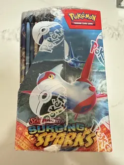 NEW Pokemon Scarlet & Violet Surging Sparks Booster Box 36 Packs(Sealed) - Image 4