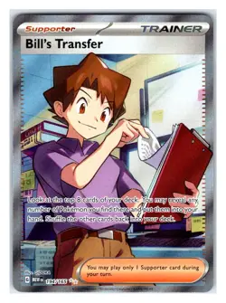 Pokemon TCG - Bill's Transfer - SV: Scarlet & Violet 151 194/165 Ultra Rare - Image 1