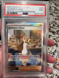 Pokemon TCG Jasmine's Gaze Full Art Holo Trainer Surging Sparks #245/191 - Image 1