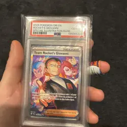 2025 POKEMON DRI EN-DESTINED RIVALS #238 TEAM ROCKET'S GIOVANNI PSA 10 - Image 2