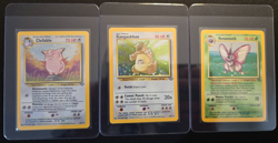 Pokemon Jungle Holo Lot (3) Clefable Kangaskhan Venomoth Vintage WOTC Excellent - Image 2