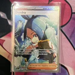 Dendra 266/193 Paldea Evolved Special Illustration Full Art Supporter Pokemon - Image 1